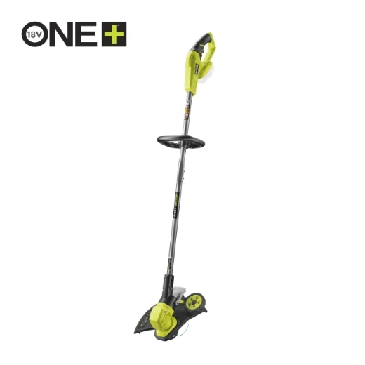 RYOBI RY18LT33A-0 Akku-Rasentrimmer 33 cm Schnittbreite (mit Radführung, 1x Fadenspule, ohne Akku/Lader im Karton)