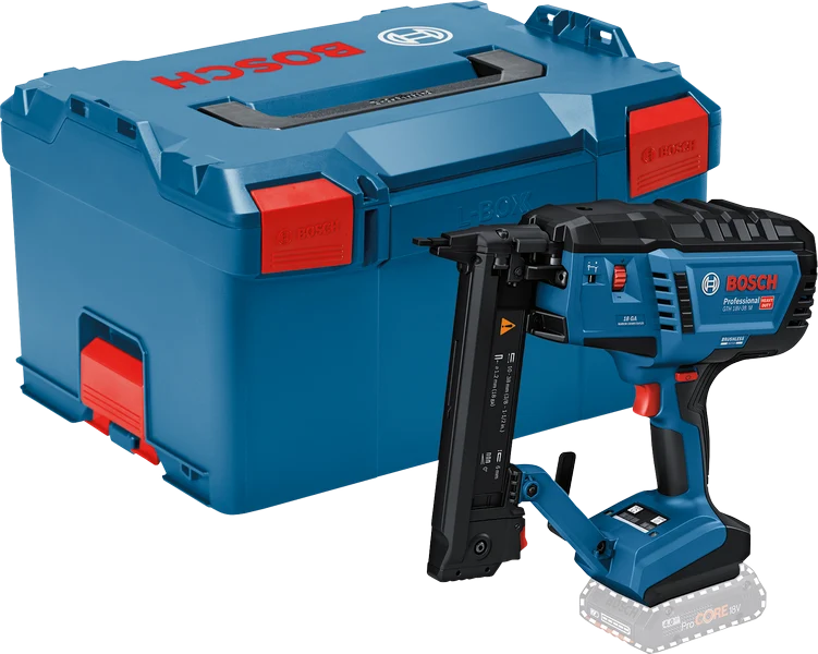 Bosch Professional GTH 18V-38 M Akku-Holzklammerer ohne Akku/Lader , L-BOXX 238