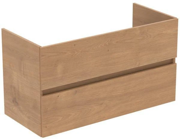 IDEAL STANDARD Möbelpaket Eurovit+ m.WT 101cm Weiß u.Schrank 100cm