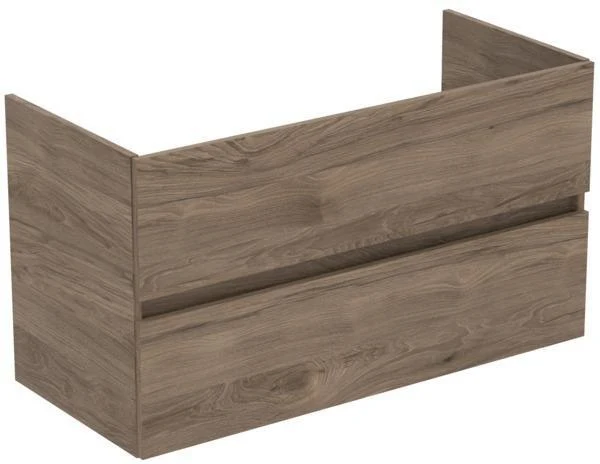 IDEAL STANDARD Möbelpaket Eurovit+ m.WT 101cm Weiß u.Schrank 100cm