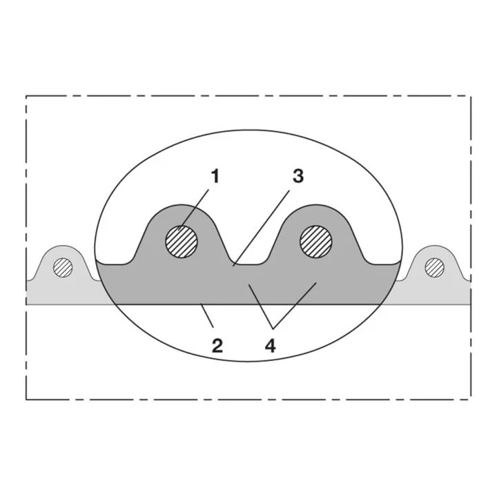 NORRES Saug- und Förderschlauch AIRDUC® PUR 356 AS Innen-Ø 120 mm ( 4501400209 )