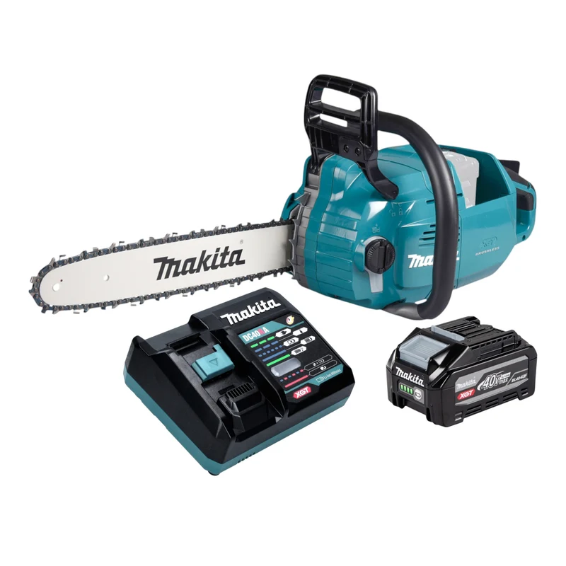 Makita UC 015 GU101 Akku Kettensäge 40 V max. 35 cm Brushless + 1x Akku 4,0 Ah + Ladegerät