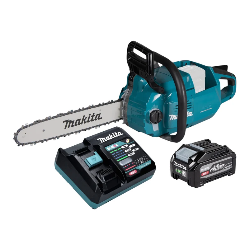 Makita UC 011 GU101 Akku Kettensäge 40 V max. 35 cm Brushless + 1x Akku 4,0 Ah + Ladegerät