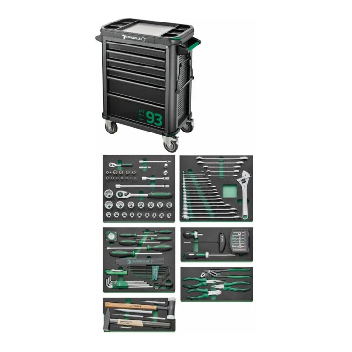 STAHLWILLE Werkstattwagen 93/157QR B877xT481xH1000mm ( 8001414448 )