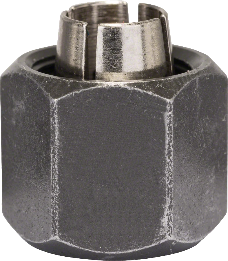 Bosch Spannzange 8 mm mit Überwurfmutter für Kantenfräse GKF 12V-8 / GKF 600