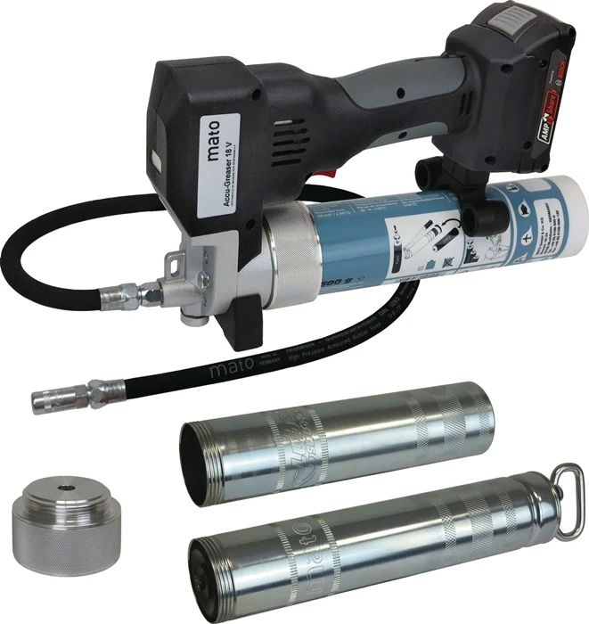 MATO Akkufettpresse Accu-Greaser 18 V Premium-S-LSP geschlossen ( 4000356175 )