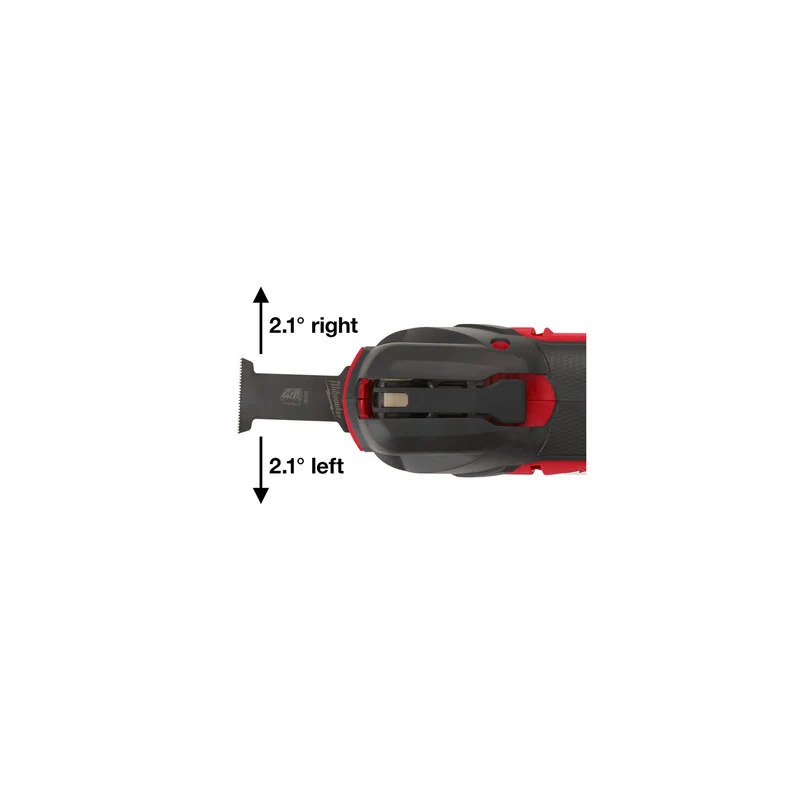 Milwaukee Akku-Multitool M18 FMT-0X (Oszillationswinkel: 2,1°, FIXTEC Schnellwechselsystem inkl. Universal-Adapter, ohne Akku in HD Box)