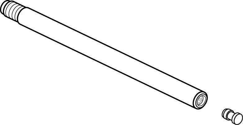 IDEAL STANDARD IS Griffhebel JOY Niro poliert – Hebelgriff für Armaturen, chromfarben