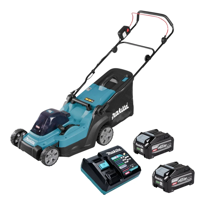 Makita LM 003 GU202 Akku Rasenmäher 40 V max. 38 cm 40 l + 2x Akku 4,0 Ah + Ladegerät
