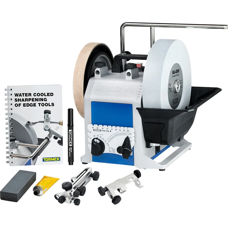 Nassschleifmaschine T-8 inkl. HTK-1006, TNT-808 und RB-180