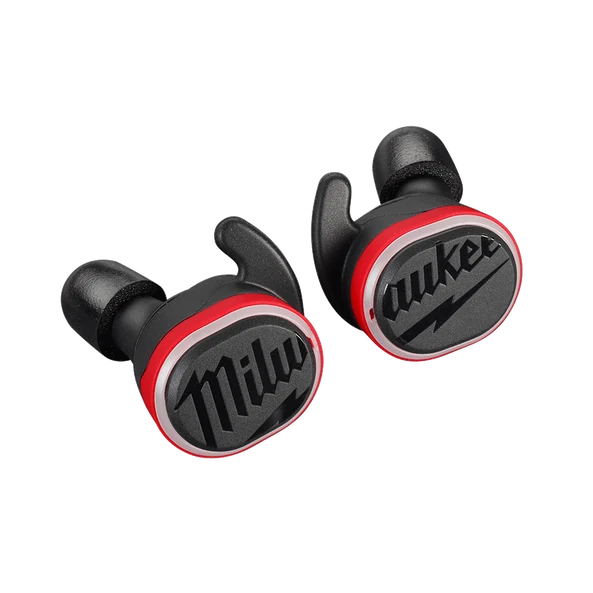 Milwaukee USB Bluetooth Gehörschutz inkl. L4B3 RED LITHIUM Akku u. Ladekabel L4RLEPB-301