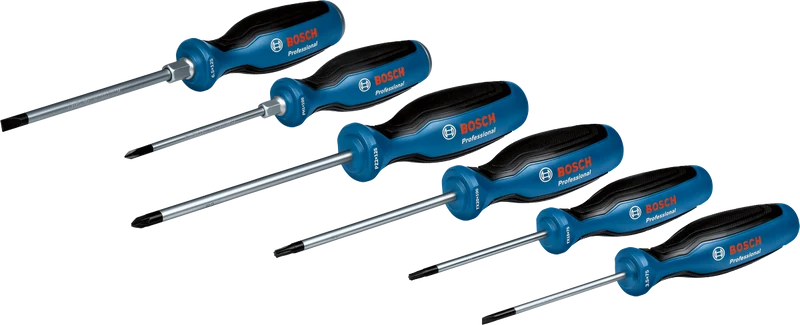 Bosch Schraubendreher Set SL/PH/PZ/TX 6 tlg.