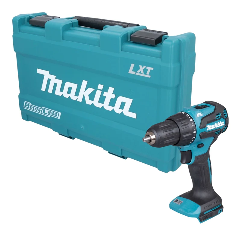Makita DHP 490 ZK Akku Schlagbohrschrauber 18 V 65 Nm Brushless + Koffer - ohne Akku, ohne Ladegerät