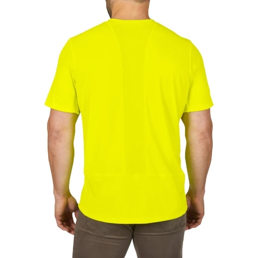 Milwaukee® Funktions-T-Shirt mit UV-Schutz WW SS gelb/rot/schwarz/grau in der Größe S/M/L/XL/XXL