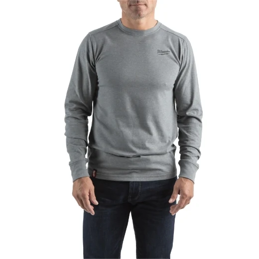 Milwaukee Hybrid-Langarm-Shirt HTLS blau/grün/schwarz/grau in der Größe S/M/L/XL/XXL