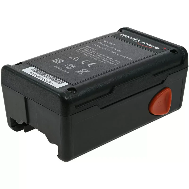 AccuCell Powerakku passend für Elektro-Trimmer Gardena SmallCut 300, Typ 8834-20 18 Volt 2500mAh