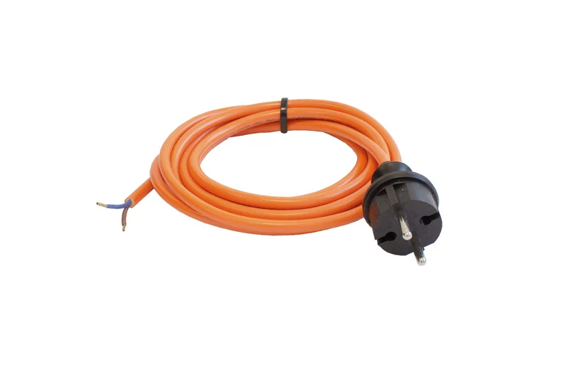 Schwabe Pur-Baustellen-Anschlussleitung / Zuleitung 5 m H07BQ-F 3G1,5 orange