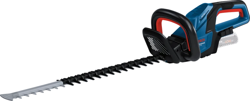 Bosch Professional GHE 18V-60 Akku-Heckenschere bürstenlos 60 cm Schwert ohne Akku/Lader (06008C9000)