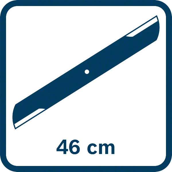 Bosch Professional GRA 18V2-46 Akku-Rasenmäher BITURBO 46 cm Schnittbreite ohne Akku und Lader (06008C8000)