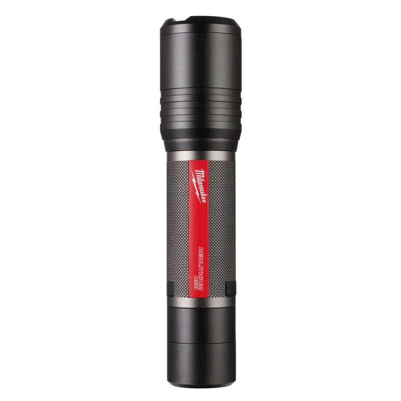Milwaukee USB-Akku-Taschenlampe L4 FL2000-301 (Max. Leuchtkraft: 2000 Lumen, Leuchtweite: 200 m, inkl. 3,0 Ah Akku)