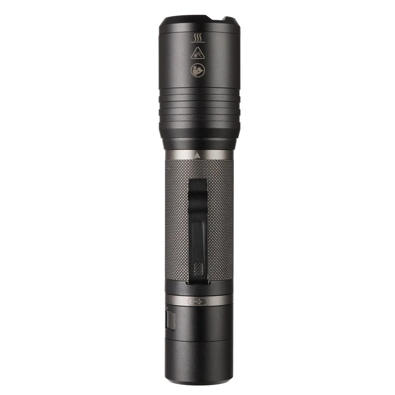 Milwaukee USB-Akku-Taschenlampe L4 FL2000-301 (Max. Leuchtkraft: 2000 Lumen, Leuchtweite: 200 m, inkl. 3,0 Ah Akku)