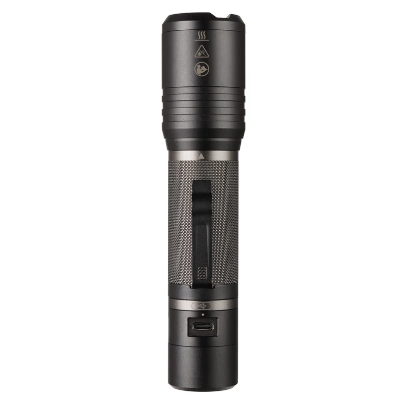 Milwaukee USB-Akku-Taschenlampe L4 FL2000-301 (Max. Leuchtkraft: 2000 Lumen, Leuchtweite: 200 m, inkl. 3,0 Ah Akku)