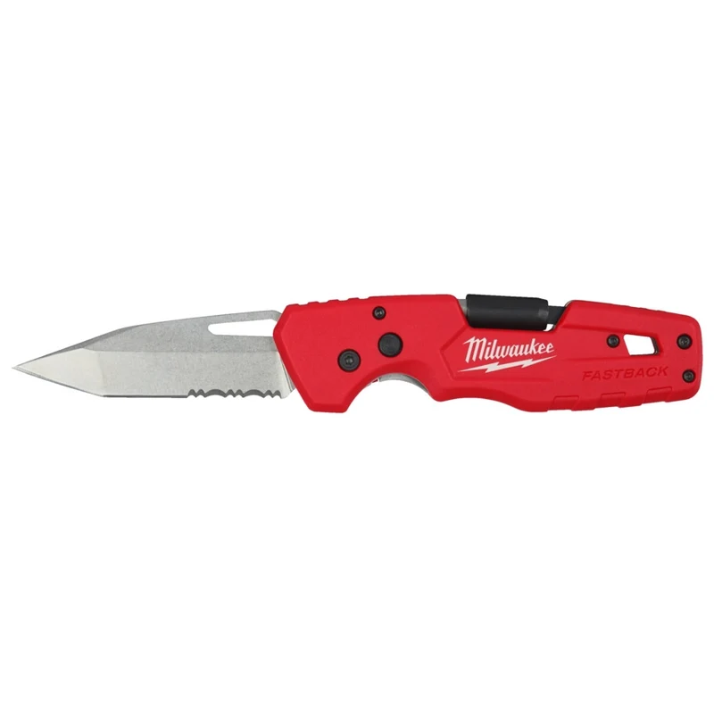 Milwaukee mit integriertem 1/4" Hex-Bithalter Fastback 5-in-1 Klappmesser