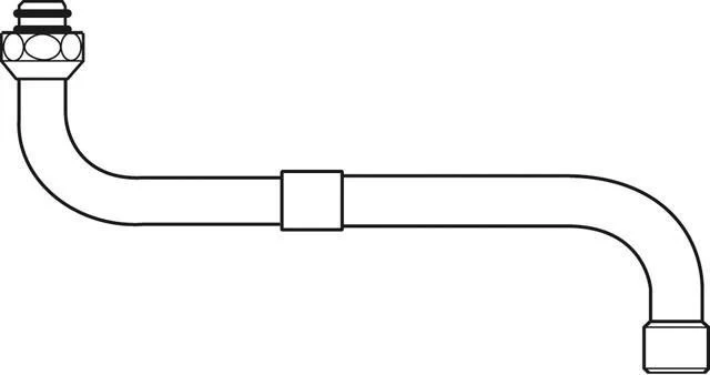 Ideal Standard IS Teleskopauslauf Chrom – ausziehbar, 200–300 mm, für CERAMIX Armaturen