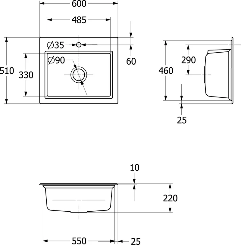Villeroy & Boch Spültisch