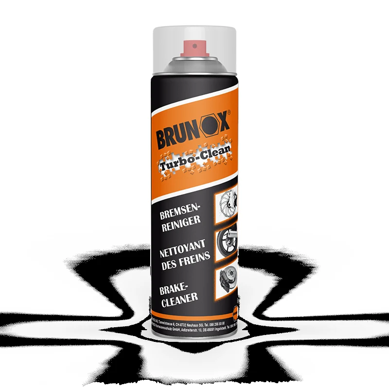 BRUNOX Turbo-Clean High-Tec-Entfetter und Scheibenbremsenreiniger 500 ml (BR0.50TClean)