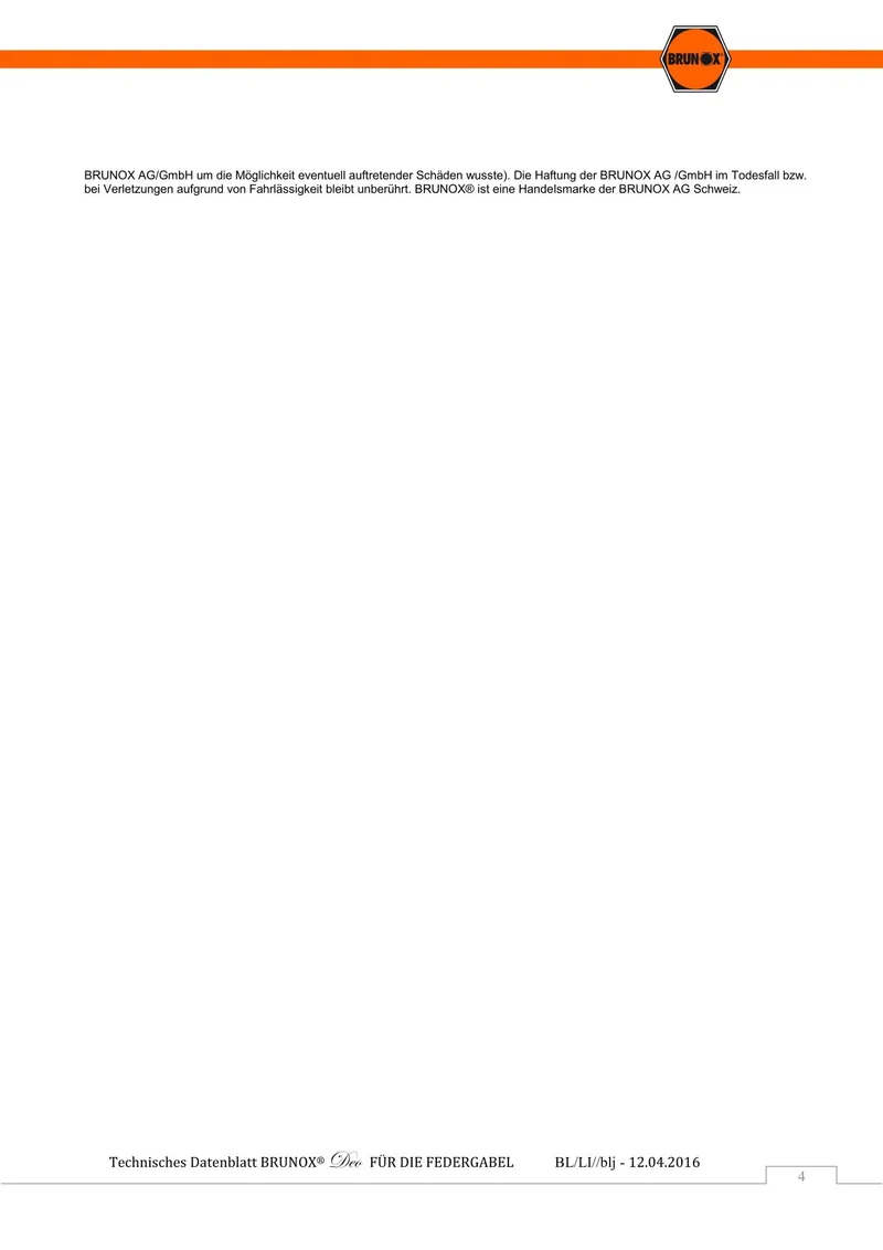 BRUNOX Deo Federgabelspray 100 ml Spraydose