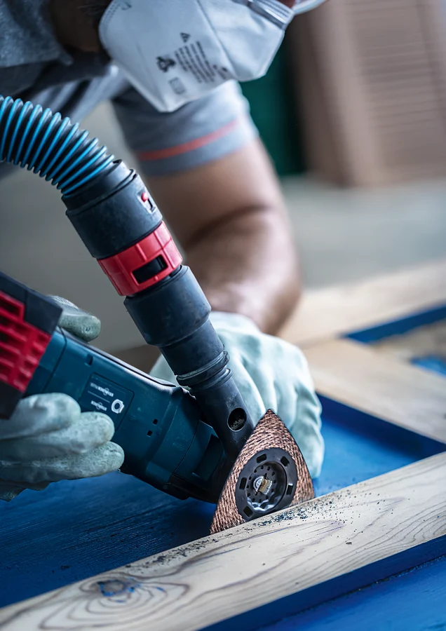 Bosch EXPERT Sanding Plate AVZ 90 RT6 Blatt für Multifunktionswerkzeuge, 90 mm