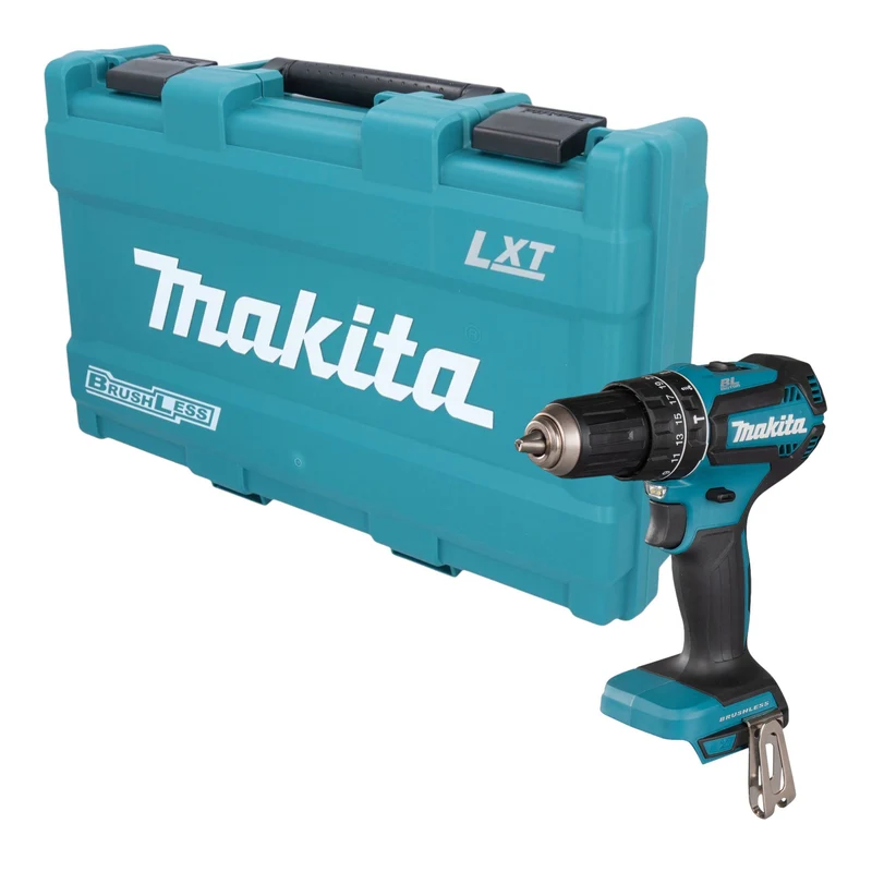 Makita DHP 485 ZK Akku Schlagbohrschrauber 18 V 50 Nm Brushless + Koffer - ohne Akku, ohne Ladegerät