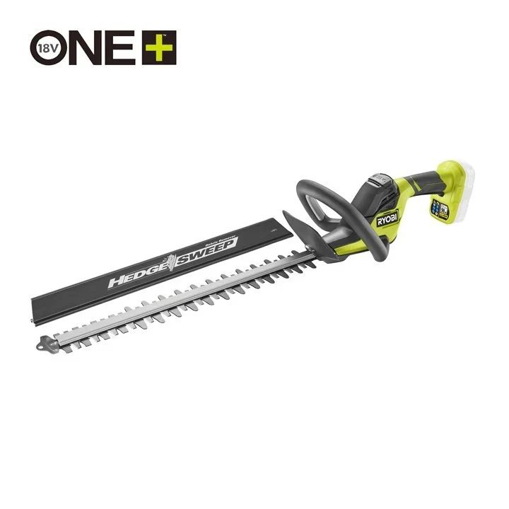 RYOBI RY18HT45A-0 Akku-Heckenschere (45 cm Schwert ohne Akku/Lader im Karton)