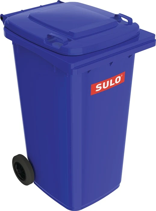 SULO Müllgroßbehälter 240 l HDPE blau 5 Stück ( 9000466127 )