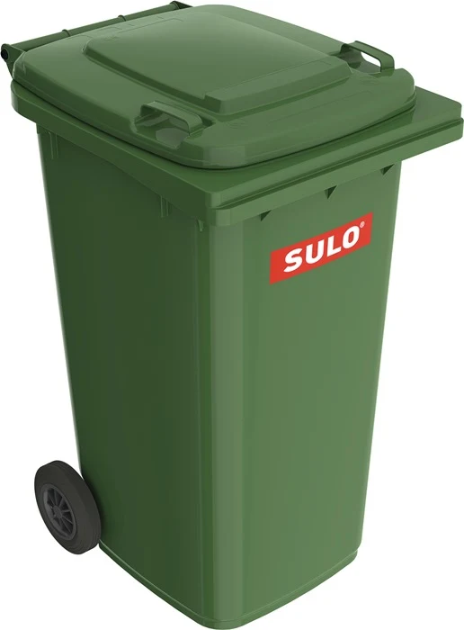 SULO Müllgroßbehälter 240 l HDPE grün 5 Stück ( 9000466126 )