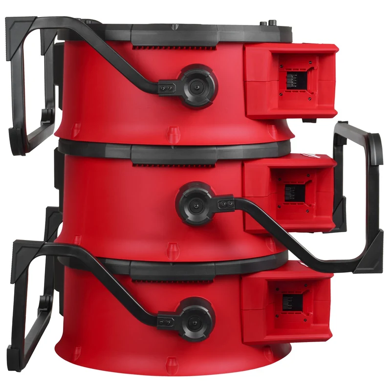 Milwaukee M18 ARFHP-0 Akku-Hybrid-Ventilator (Luftstrom: 5.775 m³/h, Kabel & Akku kompatibel, bis 9 h Laufzeit mit 5 Ah, ohne Akku)