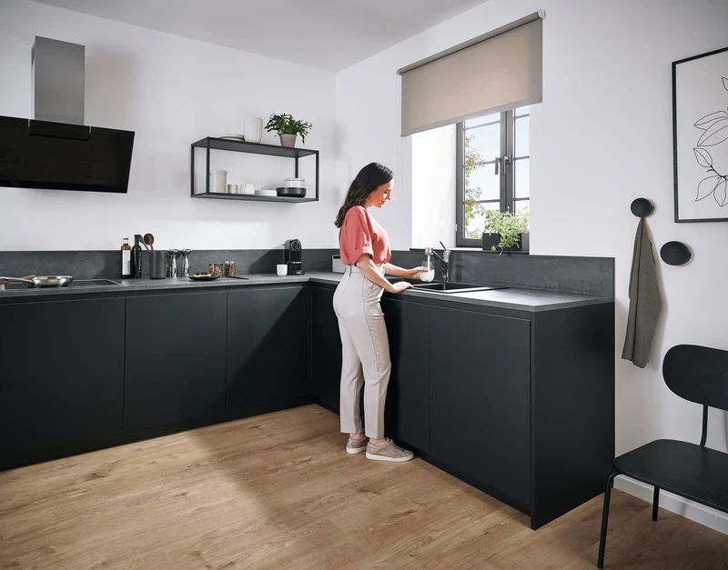 Hansgrohe Talis M52 ComfortZone 170 Einhebel-Küchenmischer mit Eco-Ausziehbrause in Chrom