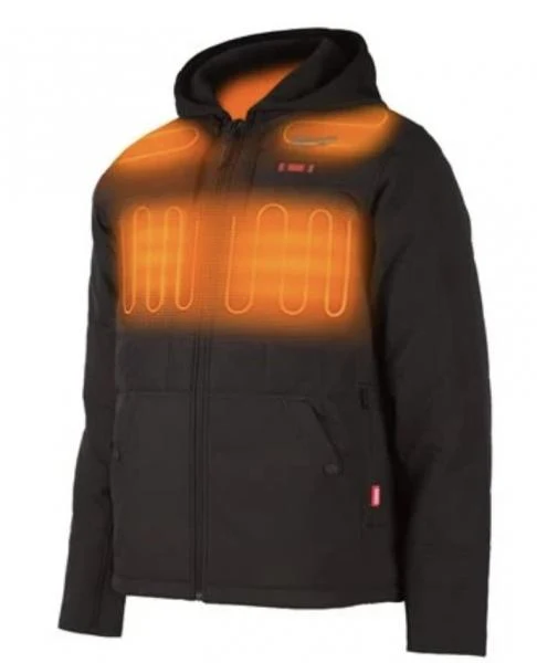 Milwaukee M12 HPJLBL2-0 12 V Akku-Heiz-Steppjacke Damen schwarz