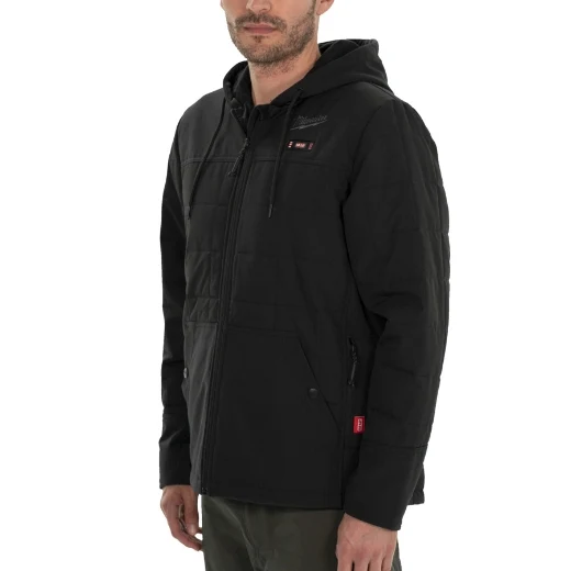 Milwaukee M12 HPJBL2-0 12 V Akku-Heiz-Steppjacke Herren schwarz ohne Akku u. Ladegerät S - XXL