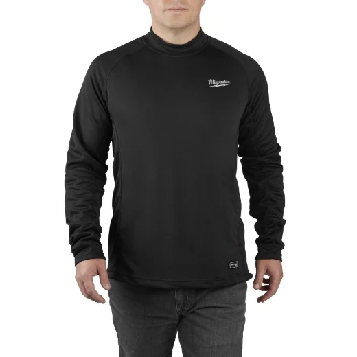 Milwaukee L4HBLB-301 USB-Akku-Heiz-Funktions-Langarmschirt mit L4B3 Akku und Ladekabel in der Größe S/M/L/XL/XXL