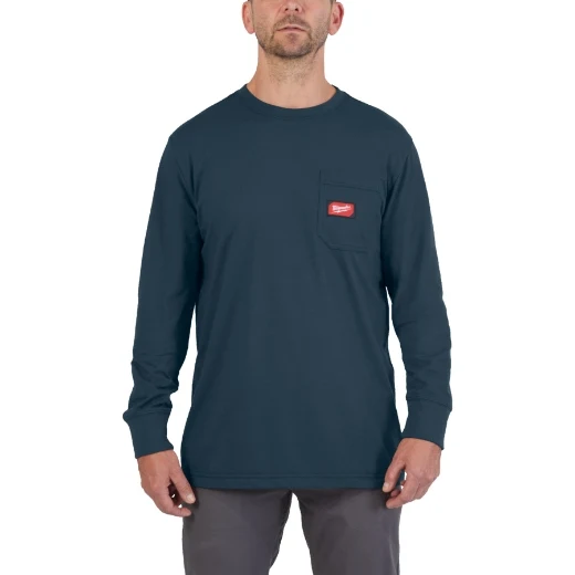 Milwaukee Arbeits-Langarm-Shirt WTLS mit UV-Schutz
