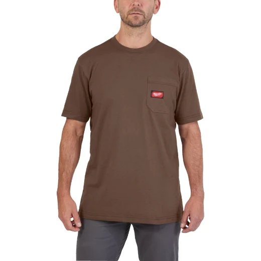 Milwaukee Arbeits-T-Shirt WTSS mit UV-Schutz kurzärmlig