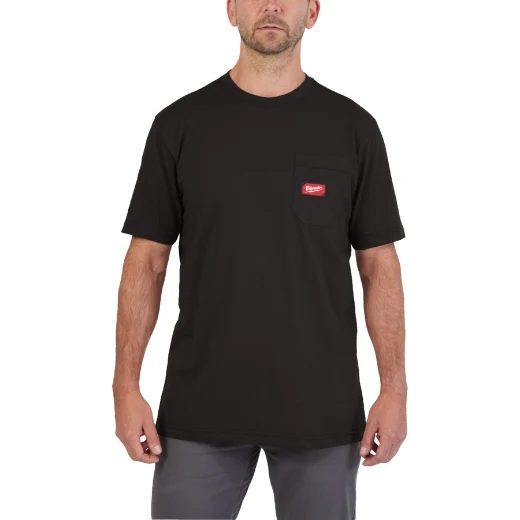 Milwaukee Arbeits-T-Shirt WTSS mit UV-Schutz kurzärmlig