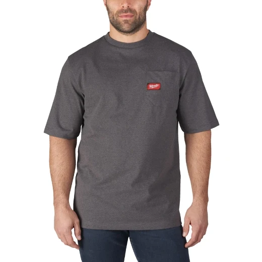 Milwaukee Arbeits-T-Shirt WTSS mit UV-Schutz kurzärmlig