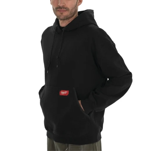 Milwaukee Arbeits-Kapuzenpullover WHB schwarz in Größe S/M/L/XL/XXL
