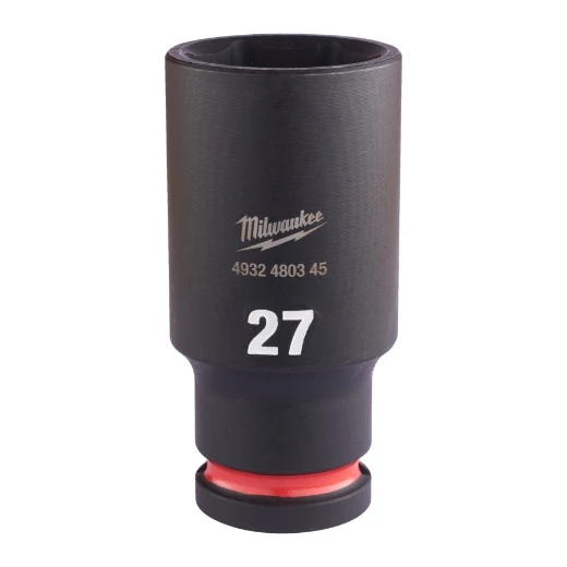 Milwaukee Shockwave Schlagnuss 1/2" vierkant lang 27 x 78 mm