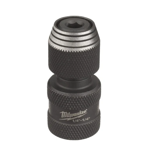 Milwaukee 1/4" Vierkant auf 1/4" Sechskant Bitadapter SHOCKWAVE 50 mm