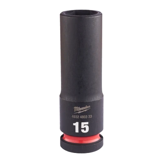 Milwaukee Shockwave Schlagnuss 1/2" vierkant lang 15 x 78 mm