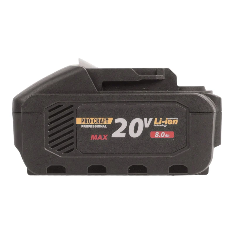 Procraft Industrial HD20B-BB-C Akku Kombihammer 20 V 5 J SDS plus Brushless + 1x Akku 8,0 Ah + Koffer - ohne Ladegerät